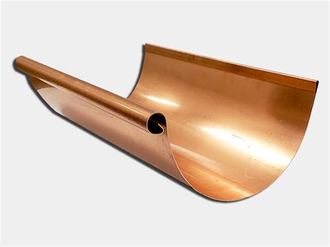 sheet metal gutter fabrication|1 2 round gutter supply.